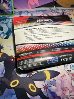 Pokemon TCG Scarlet Violet Prismatic Evolutions Tech Sticker Collection Glaceon - Image 4