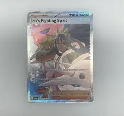 Pokemon TCG English Ascended Heros Iris's Fighting Spirit SIR Card 292/217 Mint - Image 1