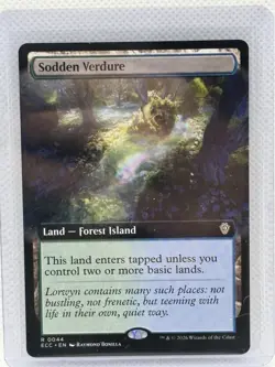 Sodden Verdure (Extended Art) Commander: Lorwyn Eclipsed Regular 0044 - Image 1
