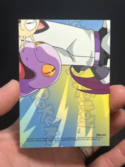 2000 Topps Pokemon TV Animation Edition Series 3 Holo Foil P04 Puzzle Pikachu - Image 3
