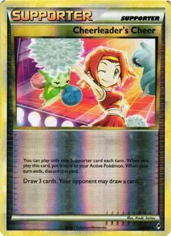 Pokemon TCG Cheerleader's Cheer 76/95 Call of Legends Reverse Holo LP - Image 1