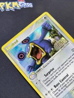 Pokemon TCG Loudred Crystal Guardians 23/100 Reverse Holo Rare LP. - Image 3