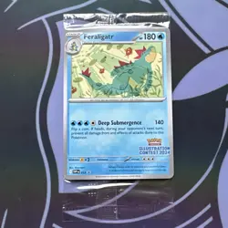 Pokemon Center 2024 Illustration Contest Sealed Feraligatr 213 Pikachu 214 215 - Image 1