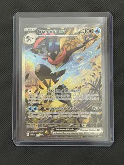 Greninja ex - SVP132 Black Star Promo Special Illustration Pokemon - NM - Image 1