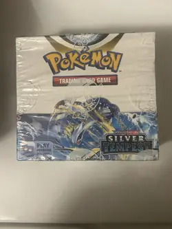 Pokemon TCG Sword & Shield Silver Tempest Booster Box 36 Packs Factory Sealed - Image 1