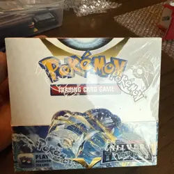 Pokemon TCG Sword & Shield Silver Tempest Booster Box Factory Sealed Small Tear - Image 1