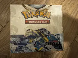 Sealed Pokemon TCG Sword & Shield Silver Tempest Booster Box 36 Packs Factory - Image 1