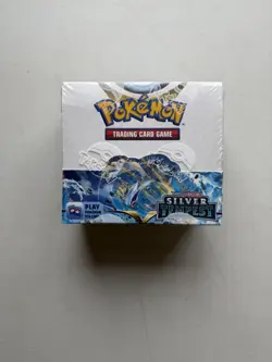 Pokemon TCG Sword & Shield Silver Tempest Booster Box 36 Packs Factory Sealed - Image 1