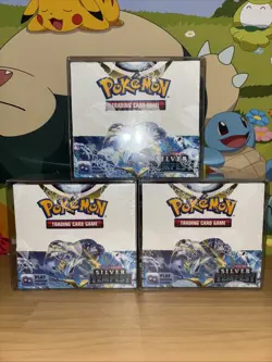 Pokemon TCG Sword & Shield Silver Tempest Booster Box 36 Packs Factory Sealed - Image 1
