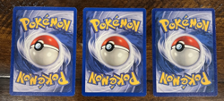 LOT - [3x] Abra 43/102 Shadowless - Base Set Pokemon TCG - Image 2