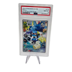 Riolu 215/198 Illustration Rare Holo PSA 8 Pokemon TCG Scarlet & Violet English - Image 3