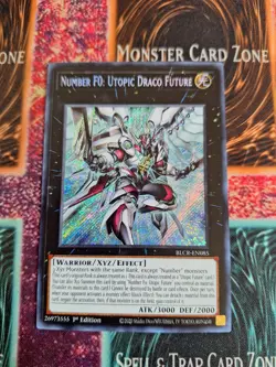 Yu-Gi-Oh! Number F0: Utopic Draco Future BLCR-EN085 Secret Rare 1st Edition NM - Image 1