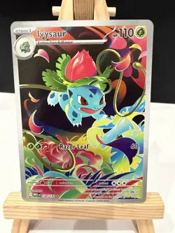Ivysaur 134/132 Illustration Rare Full Art Mega Evolutions Pokemon TCG - Image 1
