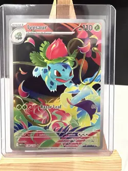 Ivysaur 134/132 Illustration Rare Full Art Mega Evolutions Pokemon TCG - Image 3