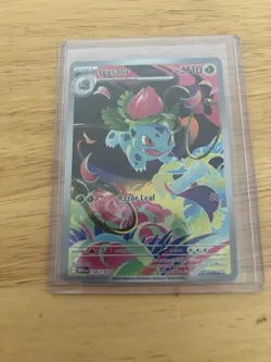 Ivysaur - 134/132 - Mega Evolutions - Illustration Rare - NM - Pokemon TCG Card - Image 1