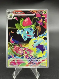Ivysaur - 134/132 - Mega Evolutions - Illustration Rare - NM - Pokemon TCG Card - Image 1