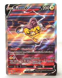 Raikou V GG41/GG70 Crown Zenith: Galarian Gallery Holo NM Pokemon Tcg Card - Image 1