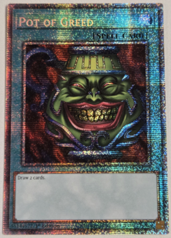 Yugioh - Pot of Greed - MP25-EN050 - Starlight Rare - NM/M - Image 1