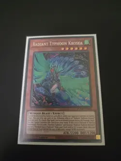 Radiant Typhoon Krosea DOOD-EN015 Secret Rare 1st Edition NM Yugioh - Image 1