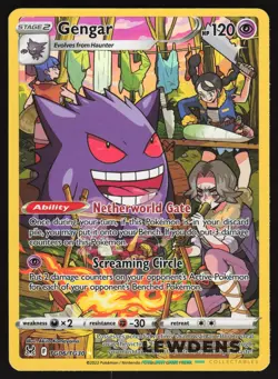 Gengar - TG06/TG30 - Full Art Trainer Gallery - Lost Origin - Pokemon Card 1 - Image 1
