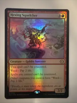 MTG Hexing Squelcher 0145 (Foil) Lorwyn Eclipsed ECL NM - Image 1