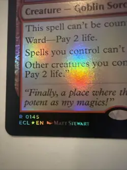 MTG Hexing Squelcher 0145 (Foil) Lorwyn Eclipsed ECL NM - Image 2