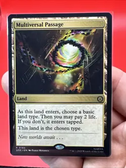 Magic The Gathering Multiversal Passage Rare 0180 Non Foil NM Spider Man MTG - Image 2