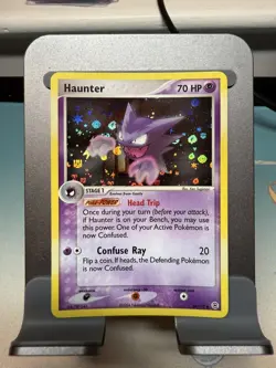 Haunter 34/112 Reverse Holo EX FireRed & LeafGreen Pokemon Card NM/LP - Image 1