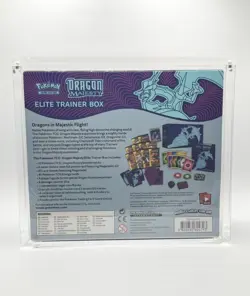 Pokemon TCG Dragon Majesty Elite Trainer Box Sun & Moon Sealed W/Acrylic Case 💎 - Image 2