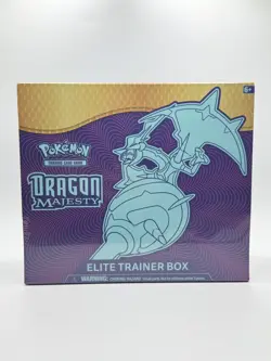 Pokemon TCG Dragon Majesty Elite Trainer Box Sun & Moon Sealed W/Acrylic Case 💎 - Image 3