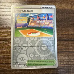Lively Stadium 180/191(Surging Sparks) Reverse Holo NM Pokemon 1x - Image 1