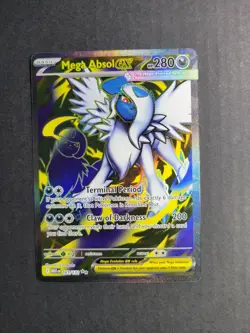 Mega Absol Ex 161/132 Pokemon TCG Mega Evolution Ultra Rare Holo NM - Image 2