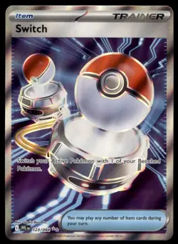 2023 Scarlet & Violet Series - Scarlet & Violet - 151 Switch Hyper Rare #123 - Image 1