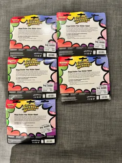 Pokemon TCG: Ascended Heroes Tech Sticker Collection x5- Brand New - Image 2