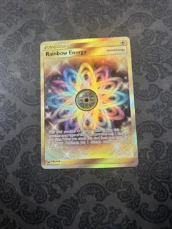 Pokemon 2018 Rainbow Energy - Sun & Moon Celestial Storm Rare Gold Holo 183/168 - Image 1