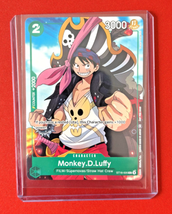 Monkey.D.Luffy (Welcome Pack Vol. 2) C One Piece Promotion Cards ST16-005 NM - Image 1