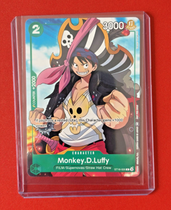 Monkey.D.Luffy (Welcome Pack Vol. 2) C One Piece Promotion Cards ST16-005 NM - Image 2
