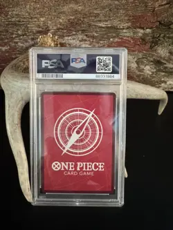 One Piece Card Game TCG Sanji OP02-026 Alt Art Leader PSA 10 - Image 2