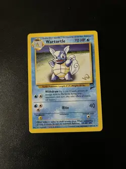 Pokemon Wartortle 63/130 Base Set 2 Gold W Stamped Wotc Vintage Promo - Image 1