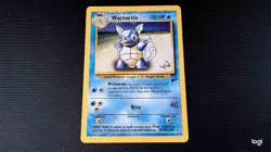 Pokemon TCG 1999 Base Set 2 WOTC Wartortle 63/130 Wizard Stamp Promo MP - Image 1