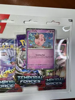 Pokemon TCG - Temporal Forces - 3pk Premium Checklane Blister Pack - Case New! - Image 4