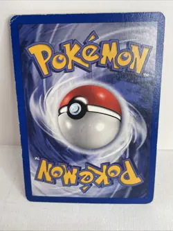 Pokemon 2001 TCG Entei Black Star Promo #34 Reverse Holo Swirl Nintendo WOTC MP - Image 2