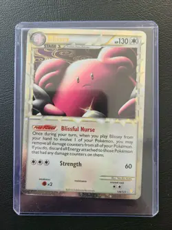 Pokemon TCG Blissey Holo Ultra Rare 2010 HeartGold Soulsilver Set 106/123 NM - Image 1