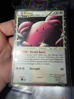 Blissey Holo Ultra Rare 2010 HeartGold Soulsilver 106/123 Pokemon TCG Near Mint - Image 1