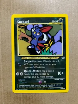 Sneasel 24/64 Neo Revelation - Rare Pokemon Card - NM/Mint - Image 1