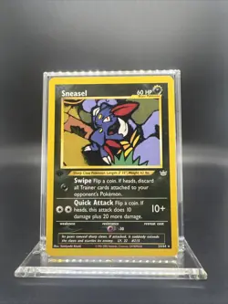 Pokemon Sneasel 1st Edition 24/64 Neo Revelation Rare - NEAR MINT - Image 1