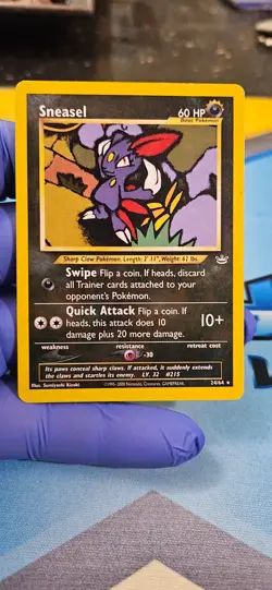 Sneasel 24/64 Neo Revelation Regular 1st edition - Image 1