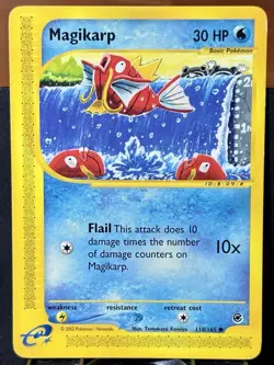 Magikarp - Pokemon TCG - Expedition - 118/165 - COMMON ~ LP - Image 3