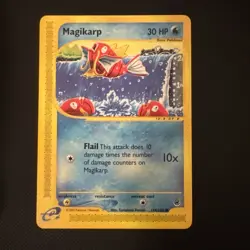 Magikarp 118/165 Expedition Base Set Pokemon S236 - Image 1