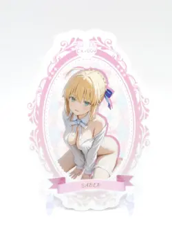 Genki Parade 2 - Anime Waifu EX Trading Card - Saber - Image 1